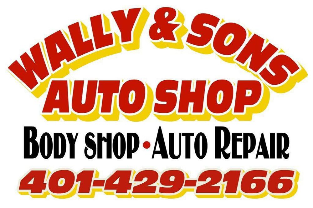 Wally & Sons Auto Shop Logo